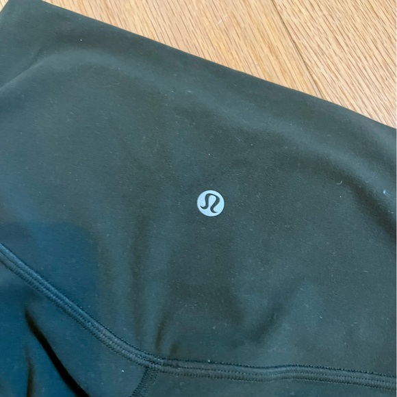 Green Lululemon Align Leggings - Picture 3 of 4